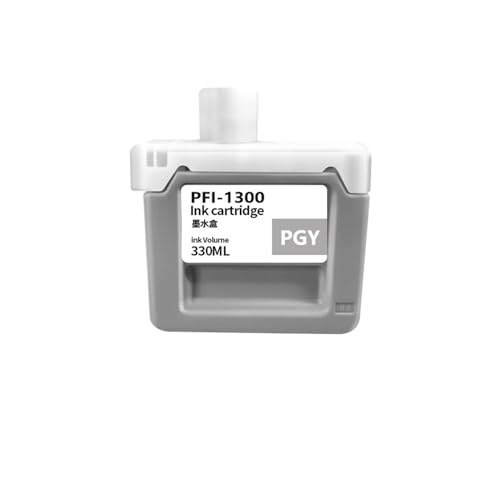 Cartouche encre pigmentée PFI-1300 PGY compatible imprimante Pro 4000s 4100 6100