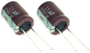 R&D 15uf 250v Electrolytic Capacitor