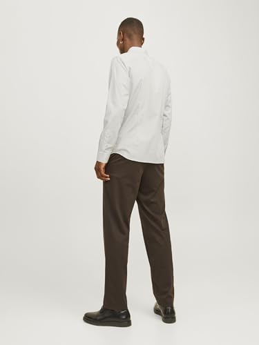 JACK & JONES Herren Jjjoe Print Shirt Ls Aw24 Freizeithemd, Crockery, S – Ansicht 4