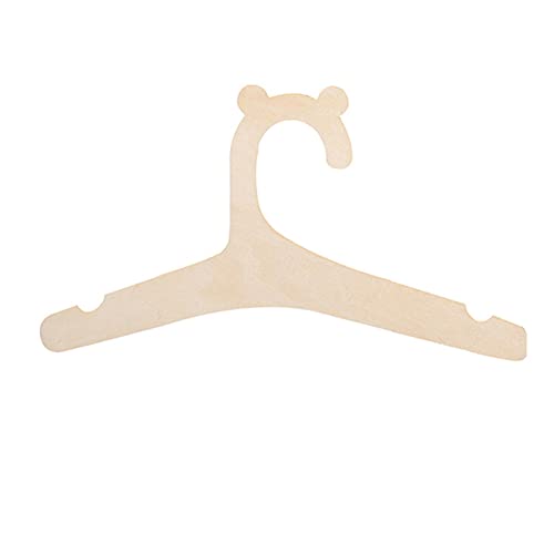 Jkjhbhged 20PCS Baby Wooden Clothes Hanger Baby Hanger Rack Kids Room Decor Children Coats Hanger Baby Clothing Organizer