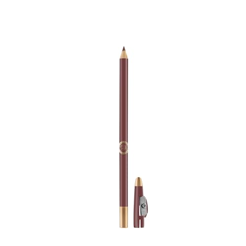 Image of Colors Queen Matte Eyeliner & Lip Liner Enriched with Vitamin A & E | Smooth Application | Highly Pigmented | Long Lasting Lip Liner Pencil with Inbuilt Sharpener (02 - Chocolate Brown)