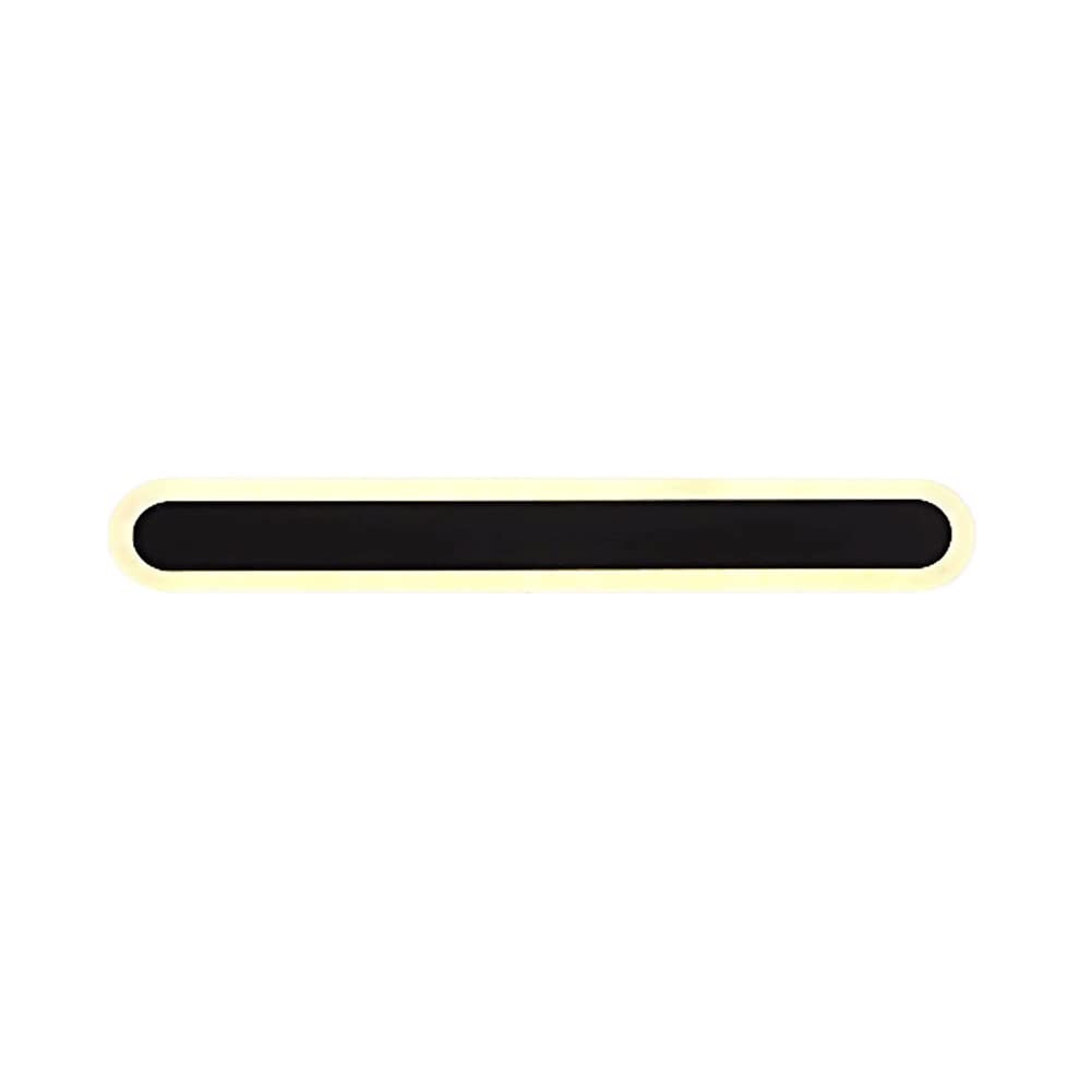 Lámparas de pared de metal para dormitorio junto a la cama en color negro
