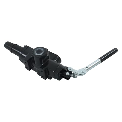 kimllier 30GPM 1 Spool Hydraulic Controller 3625PSI Directional Control Valve Fit for Wood Chipper, Loaders and Small Tractors