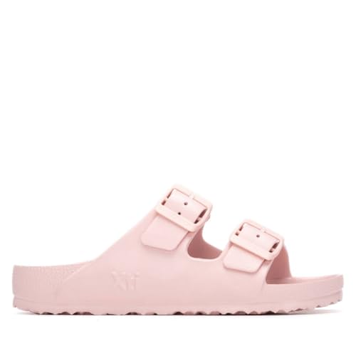 XTI - Chancla Mujer Nude - Calzado Cómodo y Versátil - Moda casual - Modelo 14513805 (Talla 41)