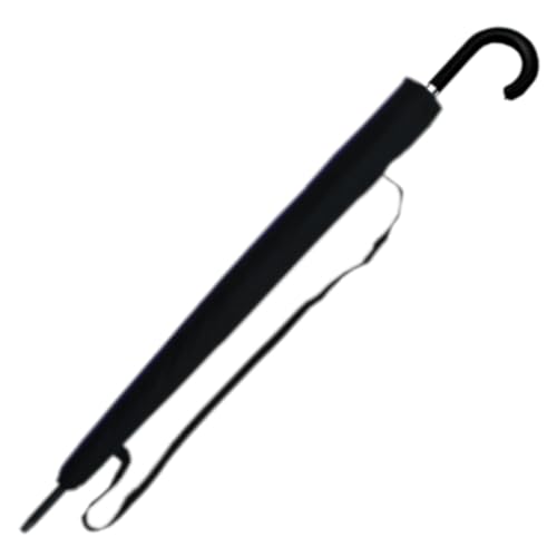 COLLAR AND CUFFS LONDON Windproof Strong Umbrella 60MPH, 16 Ribs, Fiberglass, Auto Open, Black - Image 6