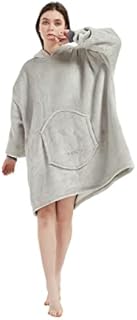  Blanket Hoodie Oversized Hooded Adults Men Women Blankets Animal Comfortable Sherpa Wearable Blanket