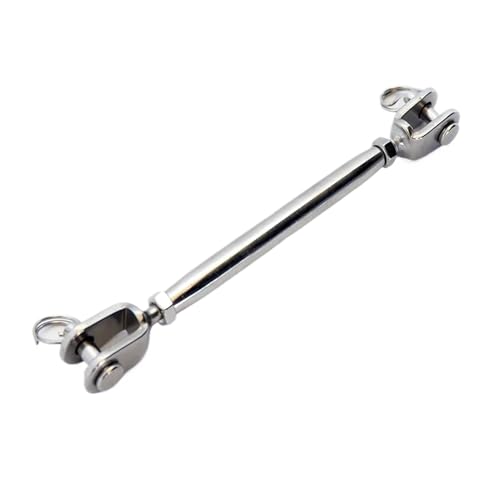 Tensores para Cables de Cuerpo Cerrado con Quijada Giratoria M8 de Acero Inoxidable 316 miniatura 1