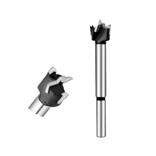 hsawbit 19mm Forstner Drill Bit Hinge Cutter Carbide Tipped Forstner Bit for Kitchen Cupboard Hinges, Hard Wood Hole Saw Woodworking Drilling Hinge Drill Bit