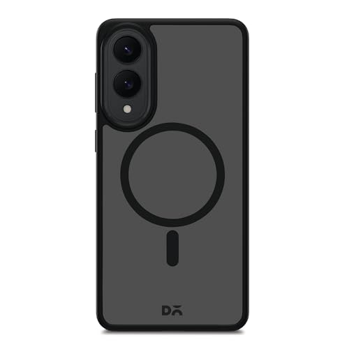 Image of DailyObjects Polycarbonate Nimbus 2.0 Magnetic Protective Cover Compatible with Samsung Galaxy S25 Edge |Body Protection | Scratch Resistant|Precise Cutouts & Modern Design|Wireless Charging - Black