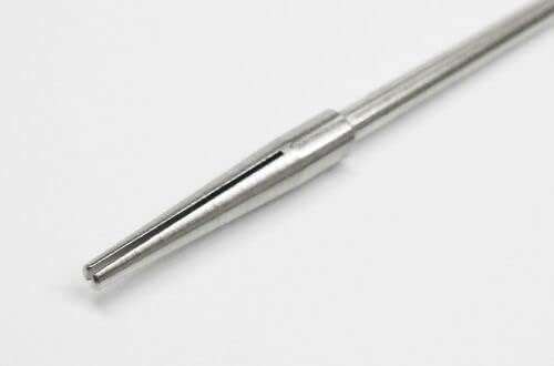 Mini Split Mandrel Tapered Mandrel with Slot for Sandpaper 3/32" Shank Made in Germany by JTS