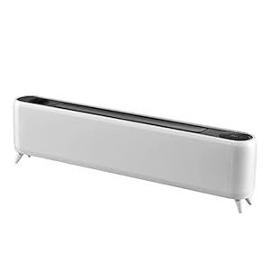 Plug-in ventilatorkachel, 2,2 kW elektrische plint Plug-in ventilatorkachel, convectie plug-in ventilatorkachels met thermostaat, led-display, IP24 waterdicht