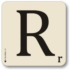 Alphabet Table Mat Letter R