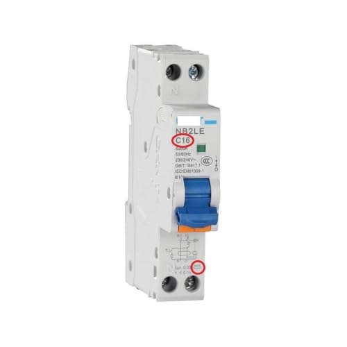 NB2LE �J�[�u BC �^�C�v A AC 1P+N �c���d������R�d�ی� | �X�C�b�`�T�[�L�b�g�u���[�J�[ RCBO 30MA 10A 16A 20A(Curve C-AC,32A)