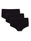 Softes Material Schiesser Mädchen Unterwäsche 3PACK Panties Invisible Super Soft Hipster-Höschen, schwarz, 164