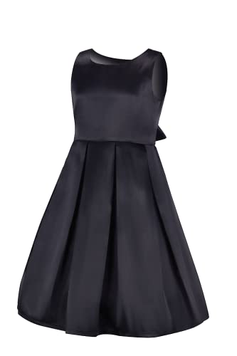 Emma Riley Girls Flower Dress Sleeveless Satin Dresses,Party/Wedding Black Size 13-14 Years (14) #TOP3
