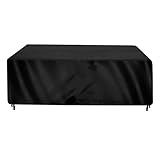 Frfik Fundas para muebles de patio, impermeables, resistentes a los rayos UV, fundas para tumbonas para exteriores e interiores