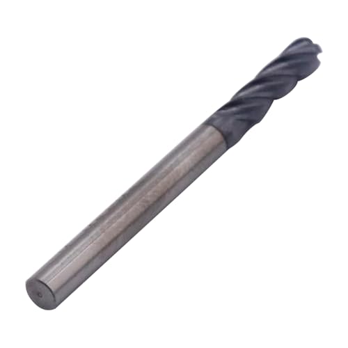 Image of BestParts 5pcs 1 /8 inch 4 Flute Solid Carbide Ball Nose End Mills, AlTiN Coated | 30 Degree Helix, 1 /8 inch Cutting Diameter, 1 /8 inch Shank Diameter, 1 /2 inch Length of Cut, 1-1 /2 inch Overall Length