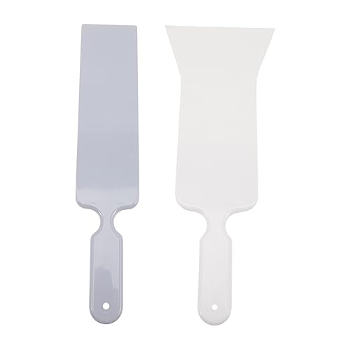 Cabilock 2pcs Car Window Scraper Tool Heavy Duty Squeegee with Scrubbing Pad for Windshield Cleaning for Vinyl Tint Film Application Hard to Reach Areas