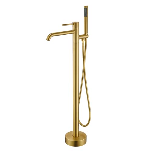 Robinet de baignoire sur pied pour remplacer une robinetterie fixe inconfortable