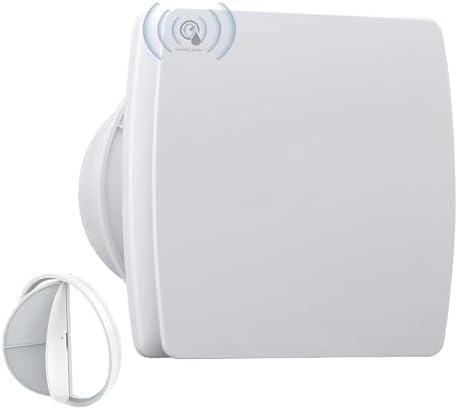 Ventilador de baño Era 100 mm con malla, versión temporizador
