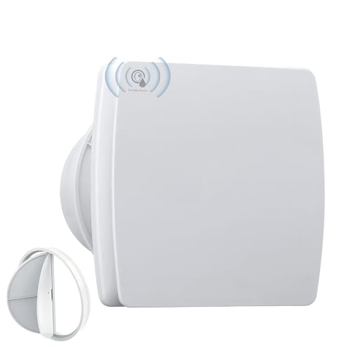 Hose Vary Badlüfter mit Feuchtigkeitssensor 150mm, Leise...