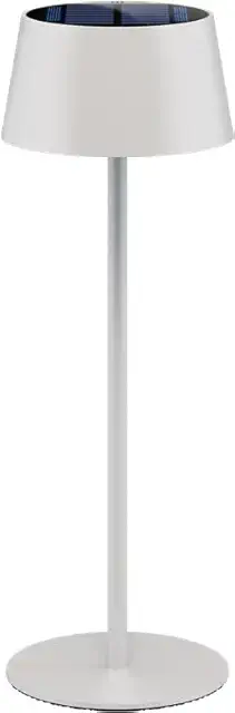 Lámpara Solar LED de Mesa con Control Táctil, Recargable y IP44 para Interiores y Exteriores