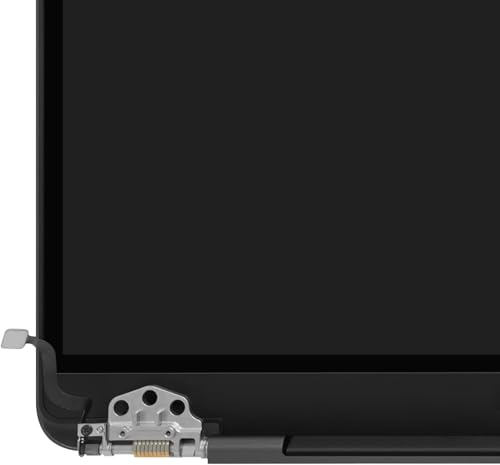 Image of 14 inch Screen Replacement for MacBook Pro M3 A2992 EMC 8407 LCD Screen Display Complete Top Assembly (Black)