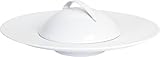 Farbe: Weiß Kahla Diner Weiß Gourmetteller mit Cloche, Pastateller, Porzellanglocke, Suppenteller, Porzellanhaube, Teller, Haube, 55D267A90055C