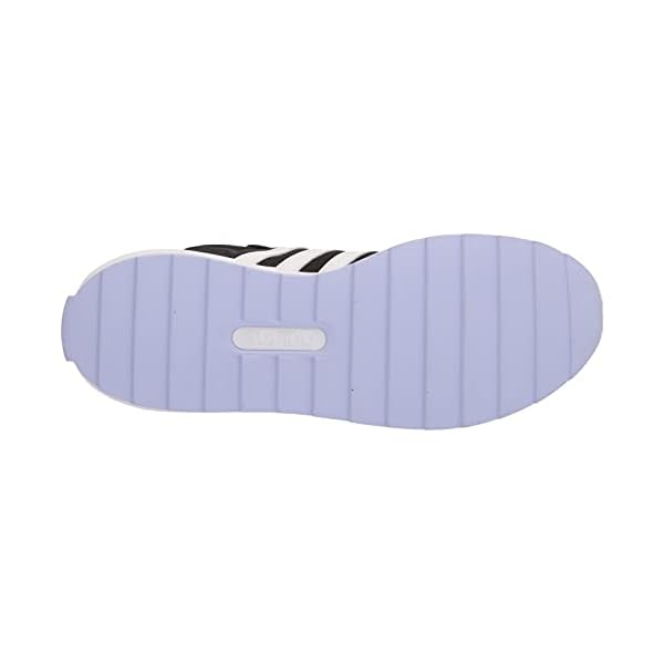 Adidas Women's Retrorun Running Shoe, Black/White/Violet Tone, 9