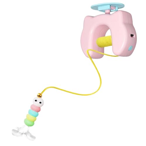 Giocattoli elettronici per gatti, gioco elettrico interattivo, giocattolo intelligente per gattini con funzione di simulazione di caccia, per esercizi indoor con funzione di allenamento fitness