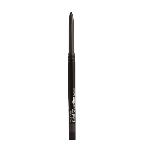 VASANTI Kajal Waterline Eyeliner Pencil (Rich Brown) - Long lasting, Blendable, Safe for Sensitive Eyes, Waterline Eye Liner - Water resisitant & Smudge proof - Opthalmologist Approved and Tested