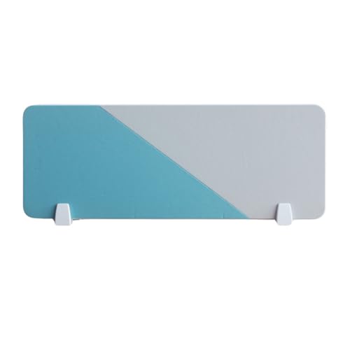 Blissbuilt Acoustic Freestanding Desktop Partition Desk Divider Screen,Broken Resistant,Wearproof Noise Cancelling Panels,Splash Protection Partition For Office