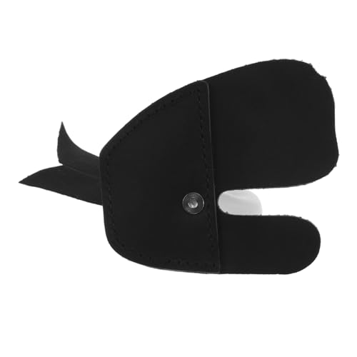 KICHOUSE Double Layer Finger Guard Finger Cover for Competitions Detachable Clips