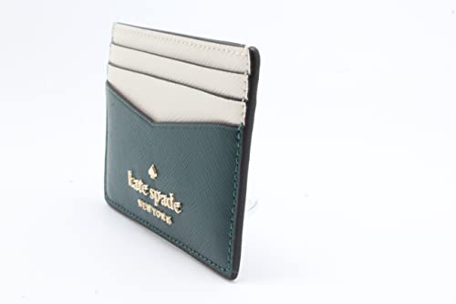 Kate Spade New York Staci Small Slim Card Holder Peacock Sapphire Multi #TOP4