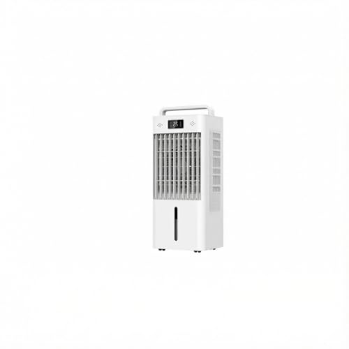 10L Portable Air Conditioners, Swamp Cooler Evaporative Air Cooler with Touch Key and Remote Control, 90°+90° Oscillation, LED Screen, Energy-Efficient 45w, US Standard 120v 60Hz