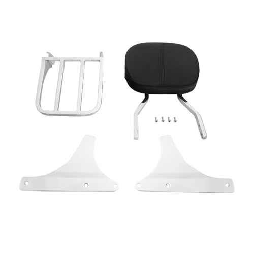 Dossier de repos Softail Classic FLST en acier chrome de haute qualité - 5