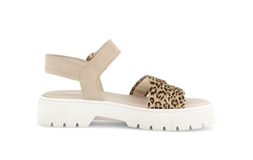 Sandales pour femme Gabor 64.510.32 chaussures d'été confortables en cuir