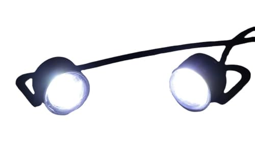 Luces traseras de freno para moto tipo ojo de águila en rutas nocturnas