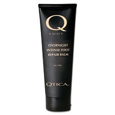 QTICA Intense Overnight Foot Repair Balm 3oz Tube for Dry Cracked Feet