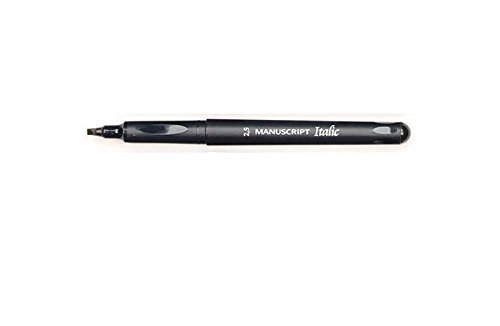 Callicreative Manuscript Italic Calligraphy Black Medium Pen 2.5 mm