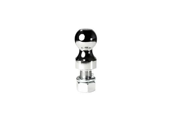 BulletProof Hitches - 1-7/8 Threaded Trailer Hitch Ball - Tow Ball Rated to 8 000 lbs with 1 Shank Diameter 2 Shank Length - Corrosion-Resistant