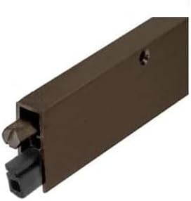 Dark Bronze Finish Commercial Medium-Duty Automatic Door Bottom Seal for 32 Door