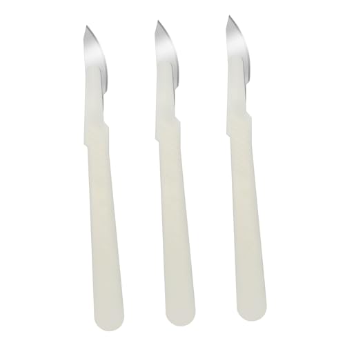 VICASKY 3 pezzi Taglierini per Pane in Acciaio al Carbonio con Impugnatura Antiscivolo Strumenti di Precisione per per Taglio Facile e di Pane Pasta e Dolci Utensili da Forno Domestici