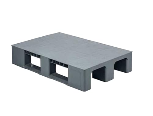 Palet de plástico 80x60x14,5cm, almacenamiento,Pallets, almacén, almacenamiento a prueba de humedad