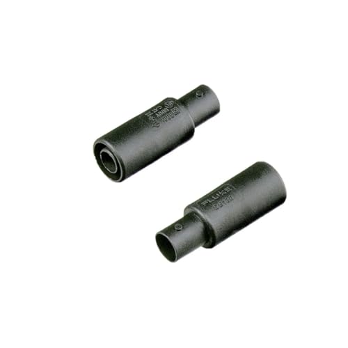 Fluke BB120 2 Piece Shielded Banana to Female BNC Adapter Set, 600V rms Voltage, For ScopeMeter 120 Series and Fluke-43B Power Quality Analyzer