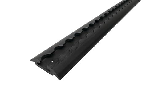 Airlineschiene LaSi24 GmbH Loadcare schwarz halbrund 2×2 Meter