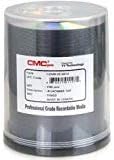 CMC Pro - Powered by Taiyo Yuden Technology 16x Shiny Silver Thermal Lacquer 4.7GB DVD-R in 100 Disc Cake Box