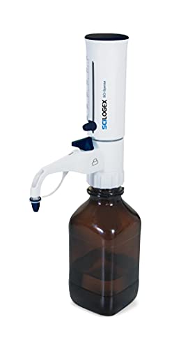 SCILOGEX SCI-Spense2 Bottletop Dispensers | 10-100mL, 45mm Thread, c/w 5 adapters - 1 Year Warranty