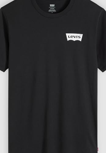 Levi's Graphic Crewneck Tee Color Bw Caviar Gra – Ansicht 5