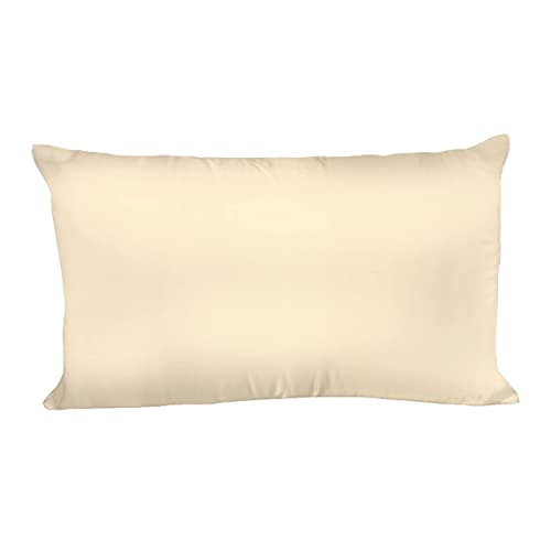 Spasilk Satin Pillowcase for Hair and Face, Polyester Satin Pillowcase, Queen Size- Gold Pillowcase